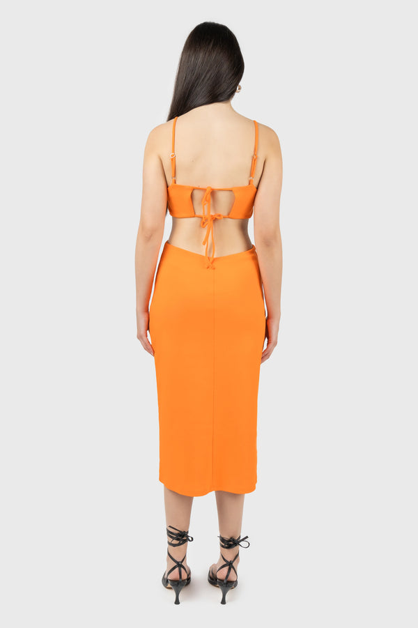 Nu In CUT OUT MIDI DRESS