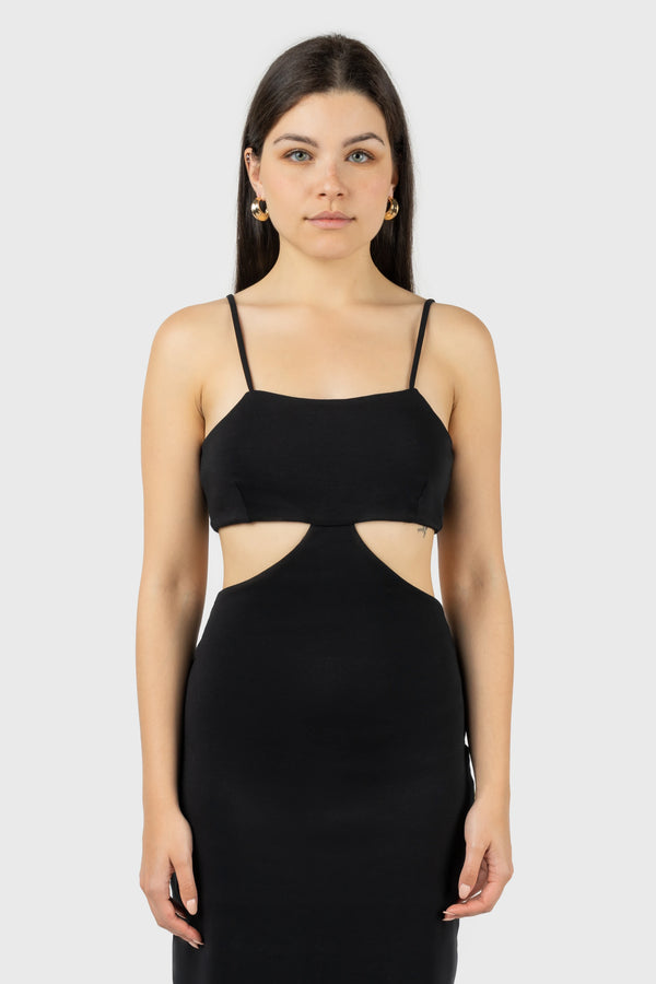 Nu In CUT OUT MIDI DRESS
