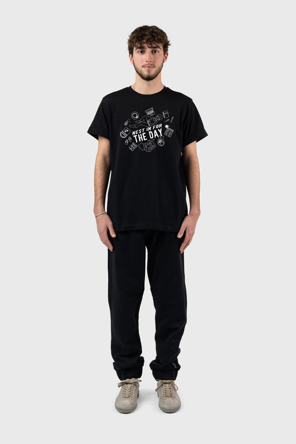 Nu In DAY OFF ROLL-UP SLEEVES T-SHIRT