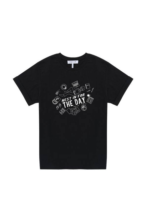 nu in DAY OFF ROLL-UP SLEEVES T-SHIRT