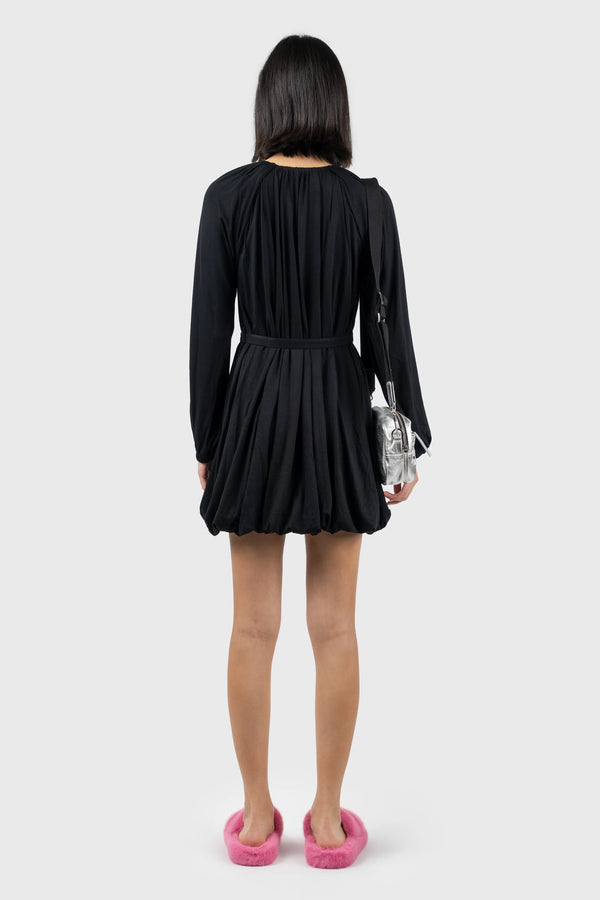 Nu In DRAPED JERSEY MINI DRESS