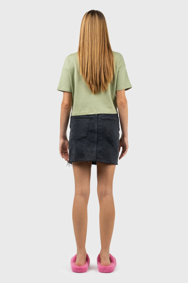 Nu In DROP SHOULDER BOXY T-SHIRT