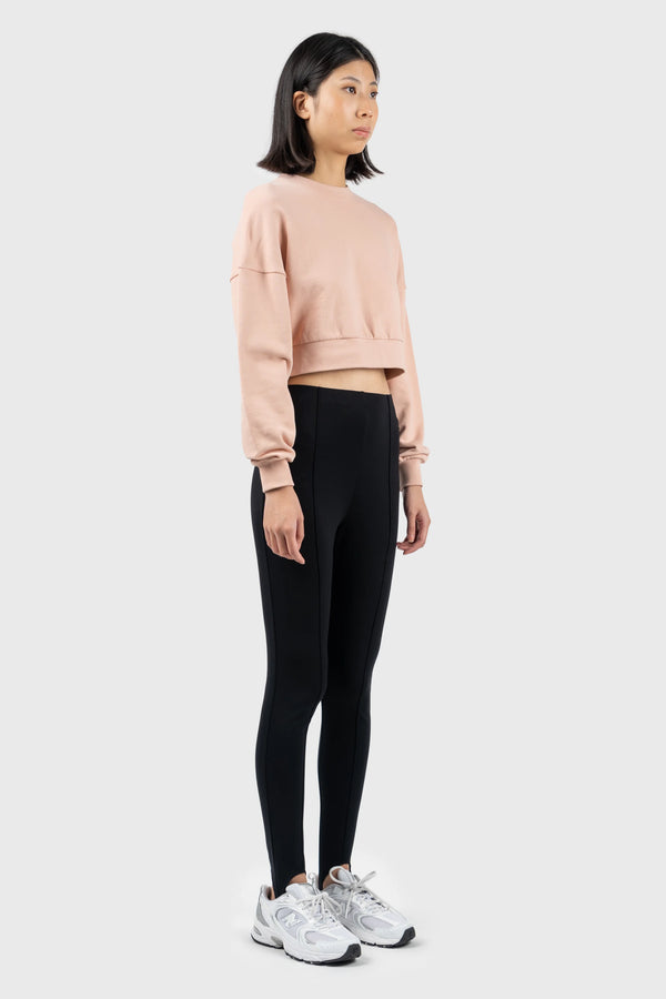 Nu In DROPPED SHOULDER CREW NECK SWEATSHIRT