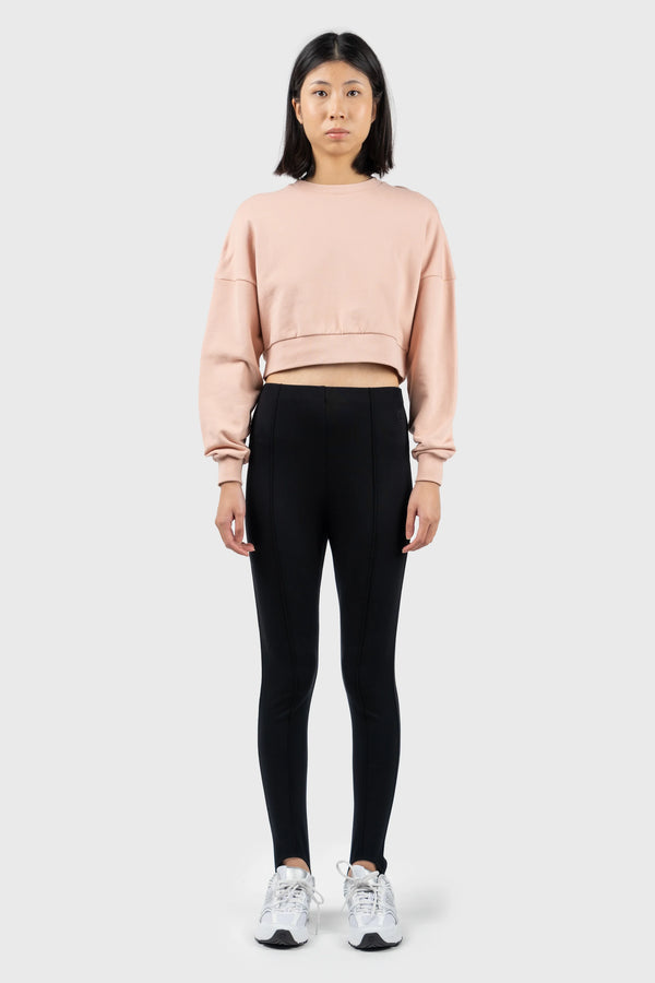 nu in DROPPED SHOULDER CREW NECK SWEATSHIRT