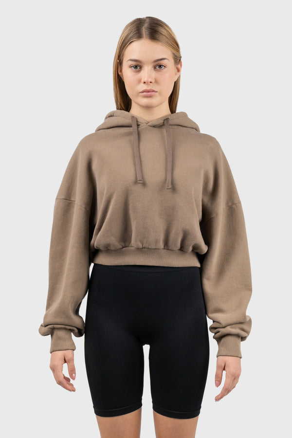 Nu In EARTH SERIES CROPPED HOODIE