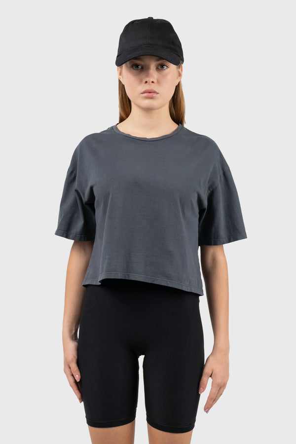 Nu In EARTH SERIES CROPPED T-SHIRT