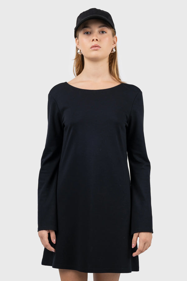 Nu In FLARED SLEEVE MINI DRESS