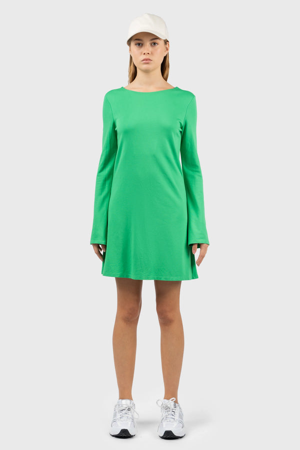 nu in FLARED SLEEVE MINI DRESS