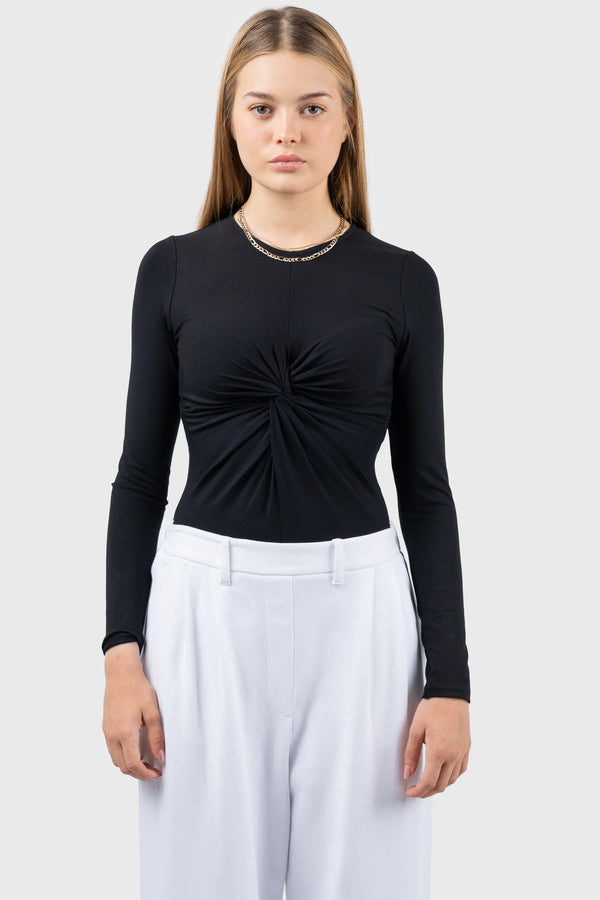 Nu In FRONT TWIST DETAIL BODYSUIT