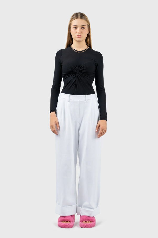 nu in FRONT TWIST DETAIL BODYSUIT