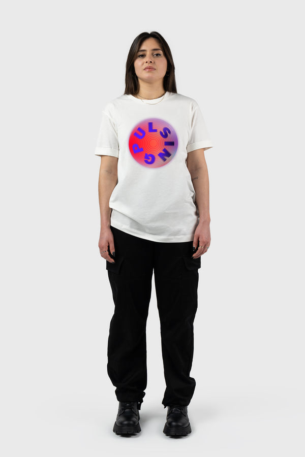 Nu In INNER PULSING ROLL-UP SLEEVES T-SHIRT