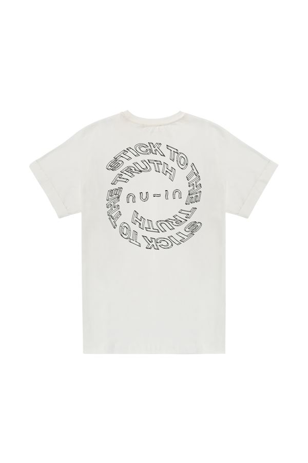 nu in IT CAN WAIT ROLL-UP SLEEVES T-SHIRT