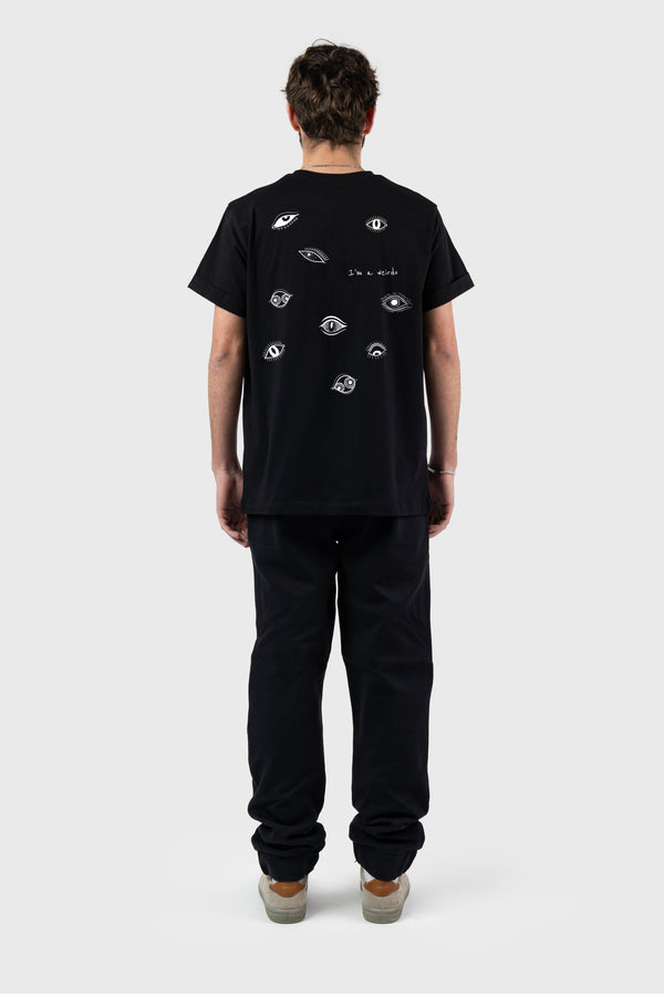 Nu In IT'S WEIRD ROLL-UP SLEEVES T-SHIRT