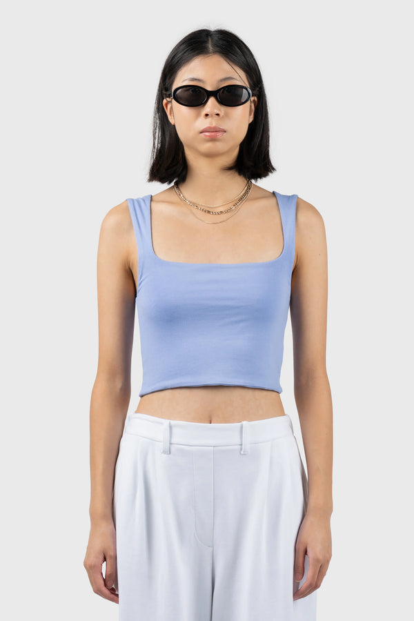 Nu In JERSEY CROPPED TOP