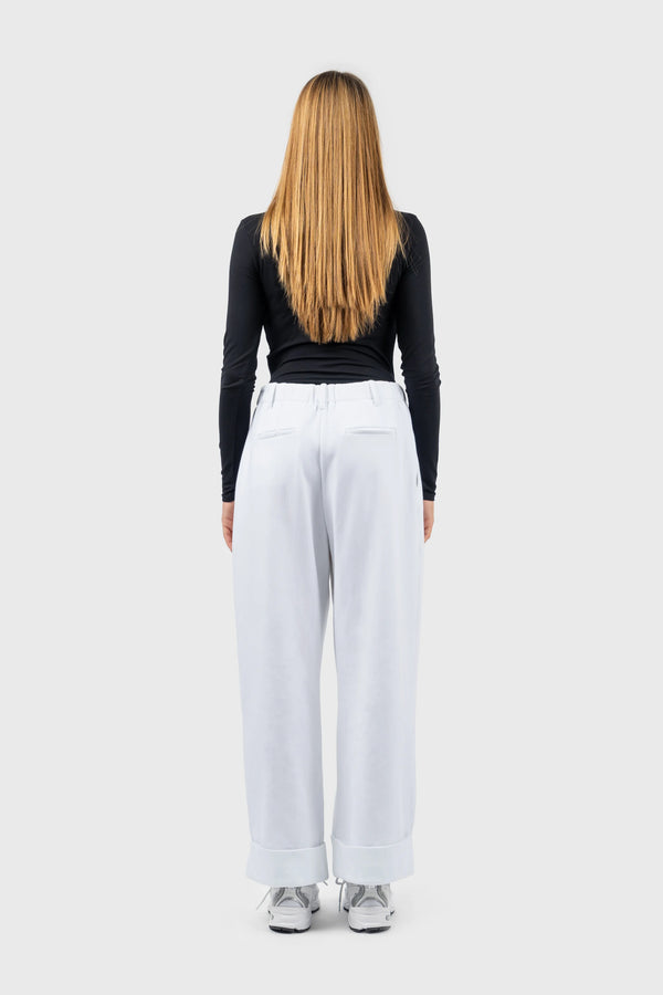 Nu In JERSEY HIGH NECK DRAPED BODYSUIT