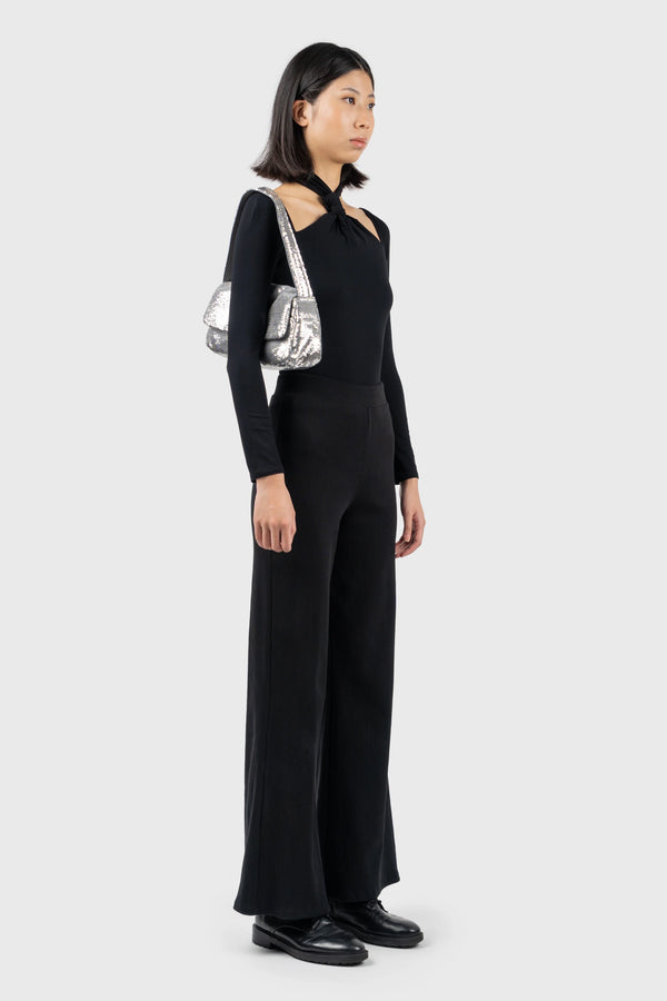 Nu In JERSEY KNOTTED TOP