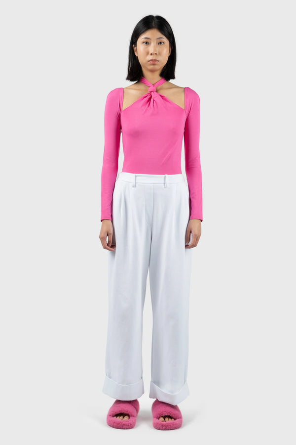 nu in JERSEY KNOTTED TOP