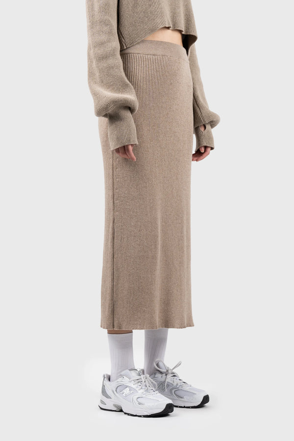 Nu In KNITTED MIDI SKIRT