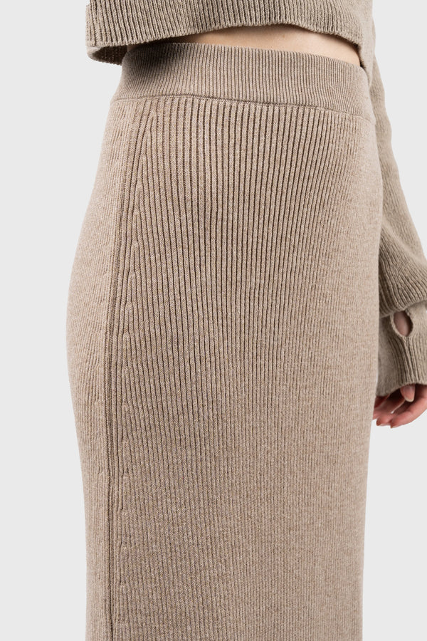 Nu In KNITTED MIDI SKIRT