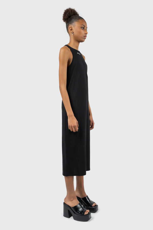 Nu In LOGO HALTERNECK MIDI DRESS