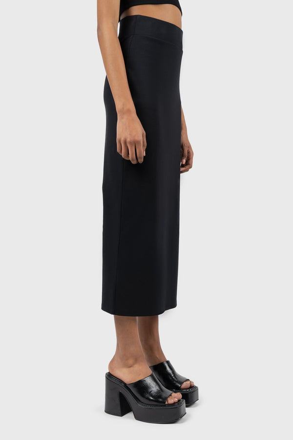 Nu In LOGO HIGH WAIST JERSEY SKIRT