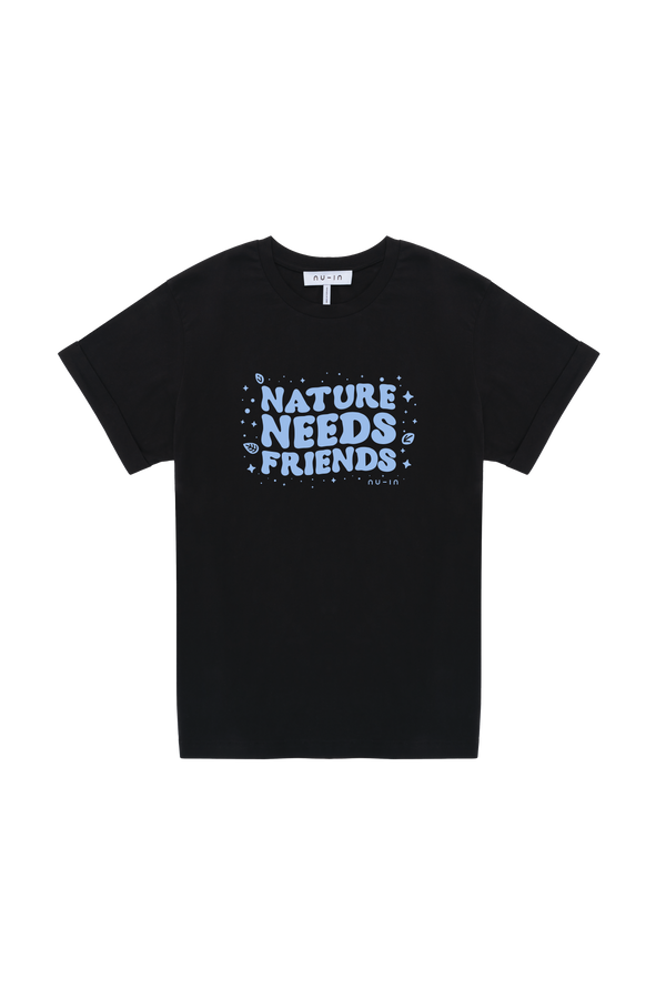 nu in NATURE FRIENDS ROLL-UP SLEEVES T-SHIRT