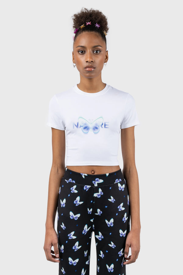 Nu In NATURE PRINT BABY FIT T-SHIRT