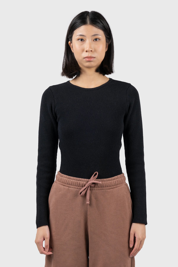 Nu In OPEN BACK KNIT BODYSUIT