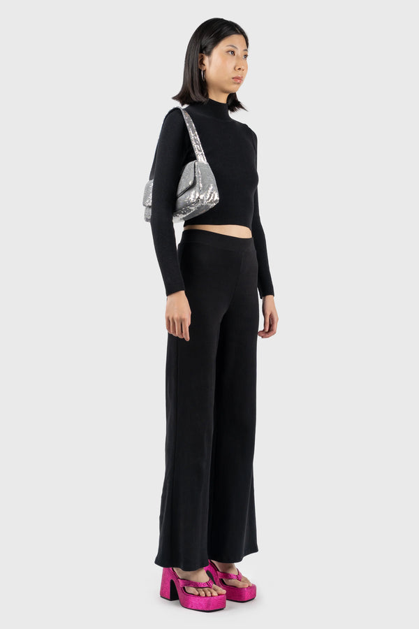 Nu In OPEN BACK KNIT TOP