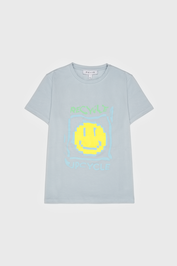 nu in PIXEL RELAXED FIT T-SHIRT