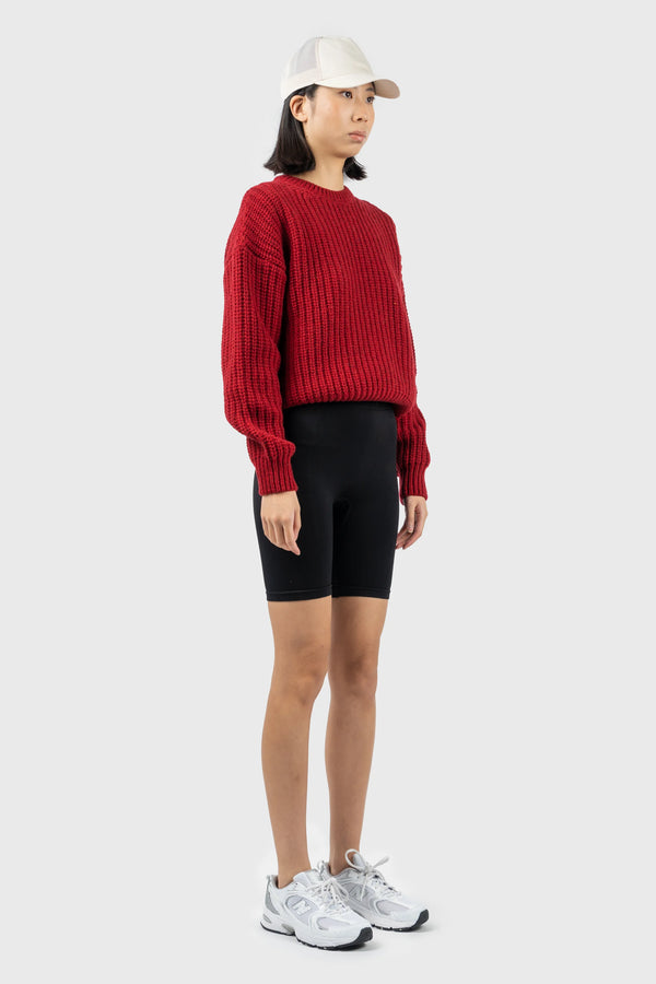 Nu In RECYCLED CHUNKY KNIT SWEATER
