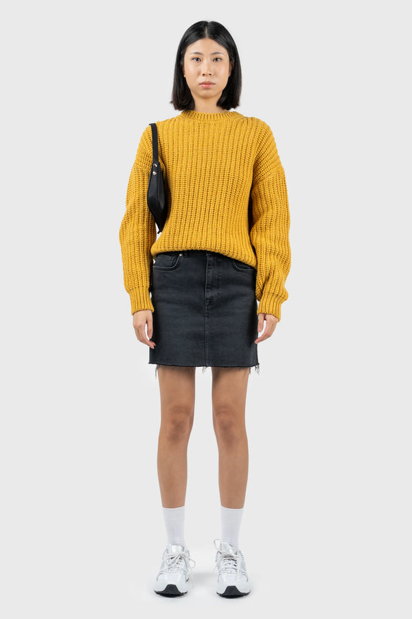 nu in RECYCLED CHUNKY KNIT SWEATER