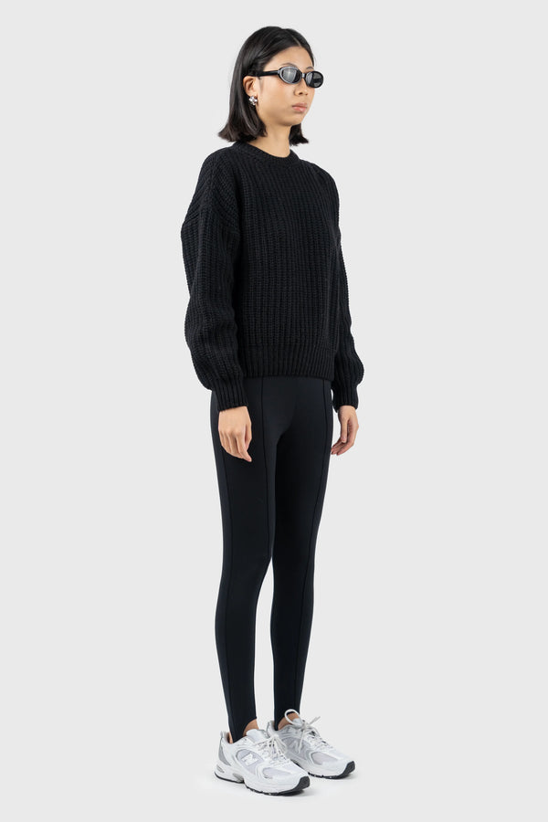 Nu In RECYCLED CHUNKY KNIT SWEATER