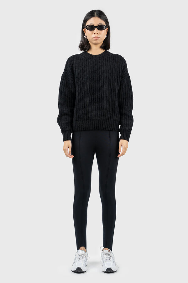 nu in RECYCLED CHUNKY KNIT SWEATER