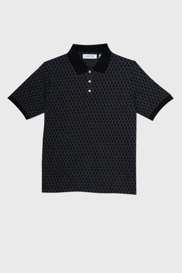 nu in RELAXED FIT KNITTTED POLO