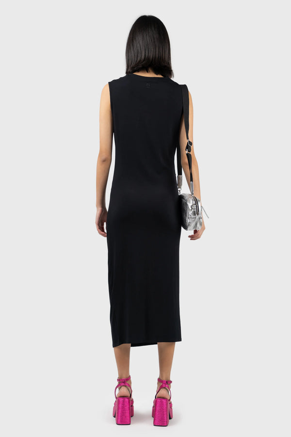 Nu In RUCHED DETAIL MIDI DRESS