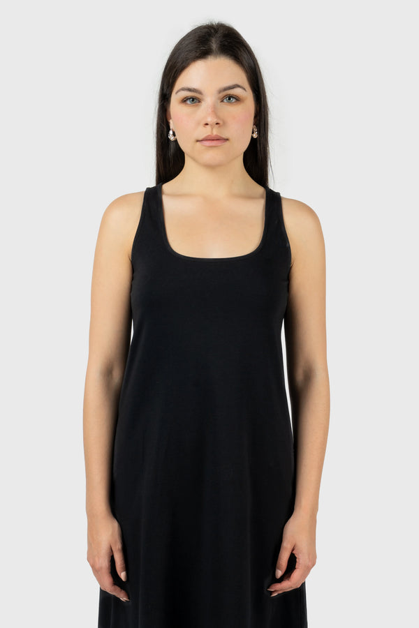 Nu In SCOOP NECK SWING MINI DRESS