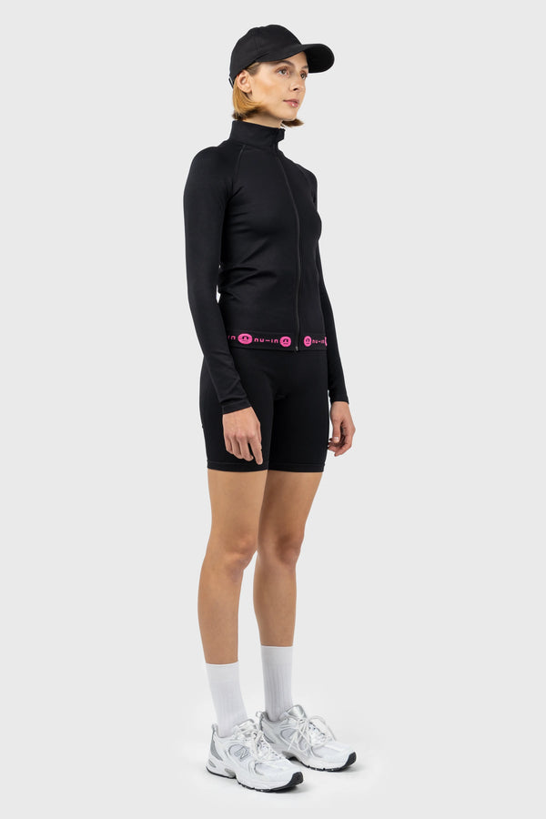 Nu In SEAMLESS ZIP THROUGH LONG SLEEVE JACKET
