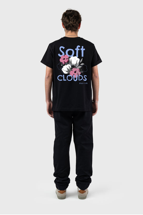 Nu In SOFT CLOUDS ROLL-UP SLEEVES T-SHIRT