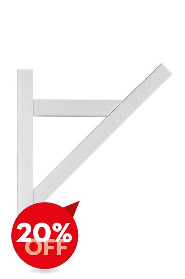 nud collection Bracket White