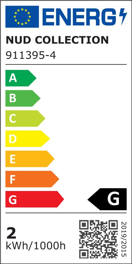 Nud Collection LED Flat Line 95mm E26