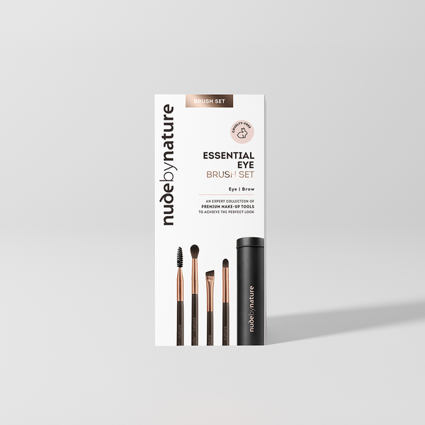 Nude By Nature Essential Eye Brush Set
