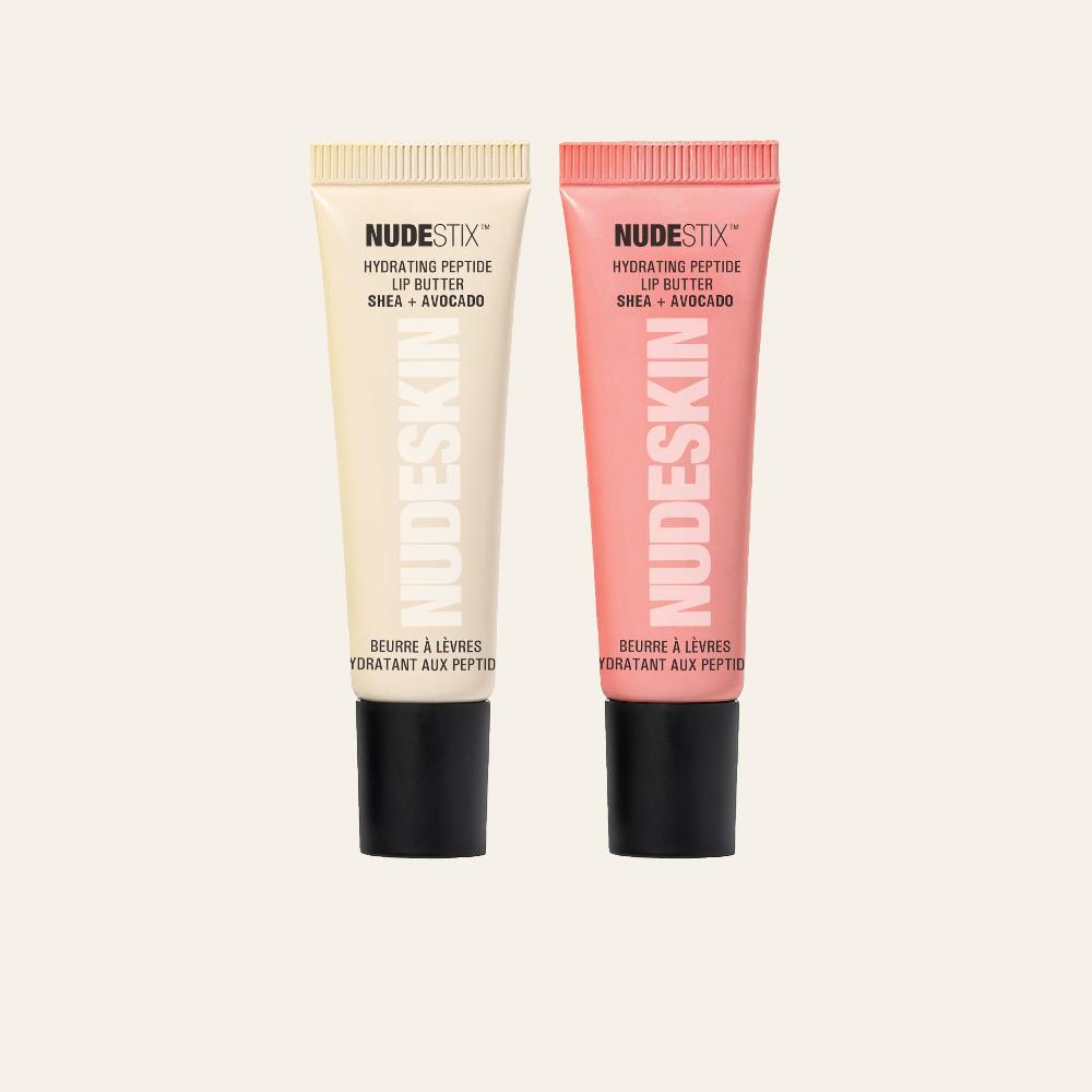 nudestix Hydrating Peptide Lip Butter Tint Set (2-Piece Kit)