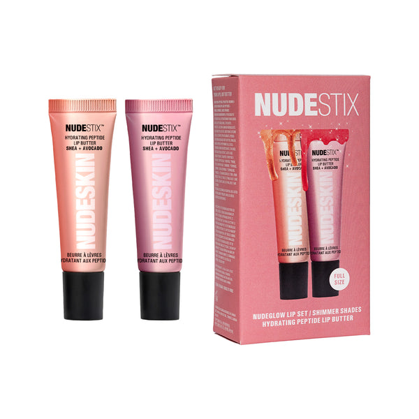 Nudestix Nudeglow Lip Set Hydrating Peptide 2-Piece Kit