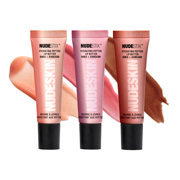 Nudestix Nudeglow Lip Set Hydrating Peptide 3-Piece Set