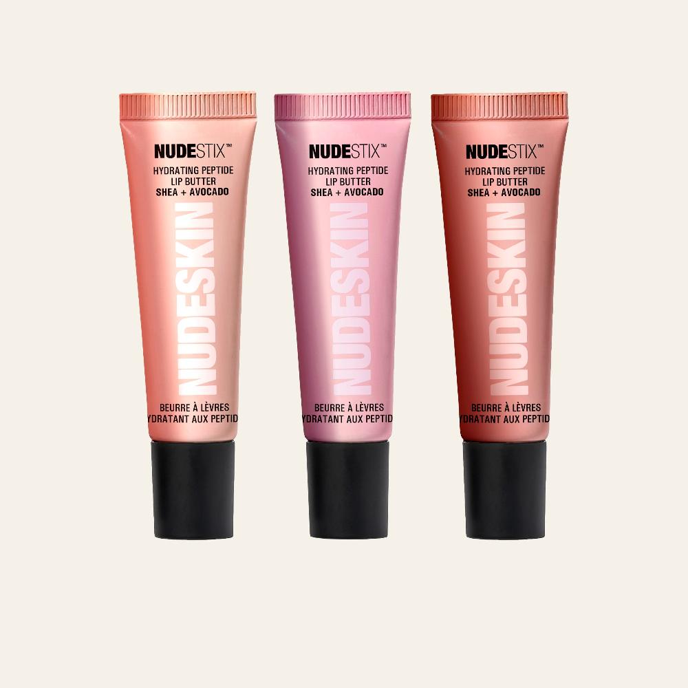 nudestix Nudeglow Lip Set Hydrating Peptide 3-Piece Set