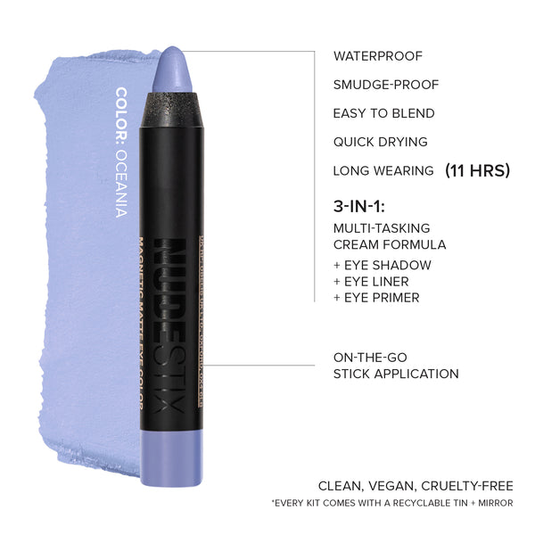 Nudestix Dreamy Easy Eyes 3-Piece Mini Kit