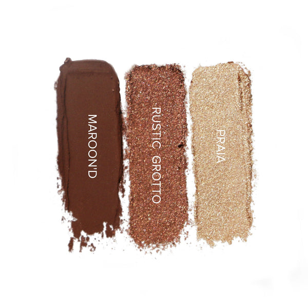 Nudestix Mini Nude Metallic Berry Eye Kit