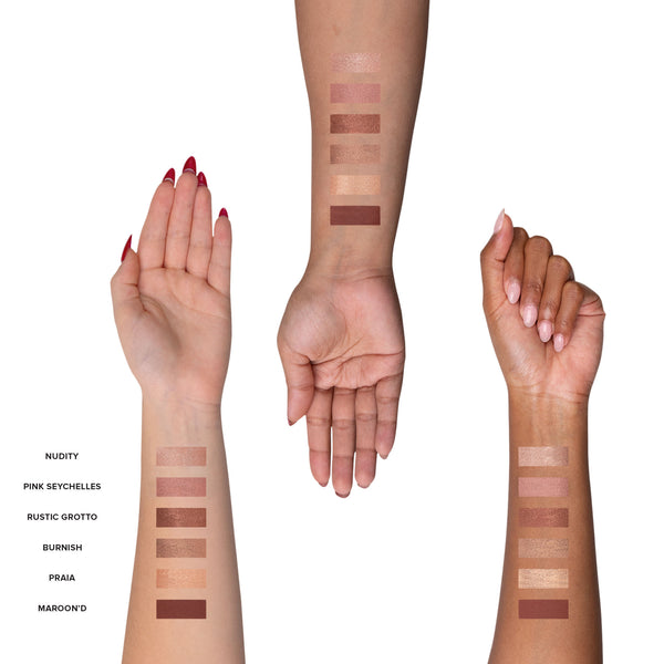 Nudestix Nude Beach 6-Piece Eye Palette