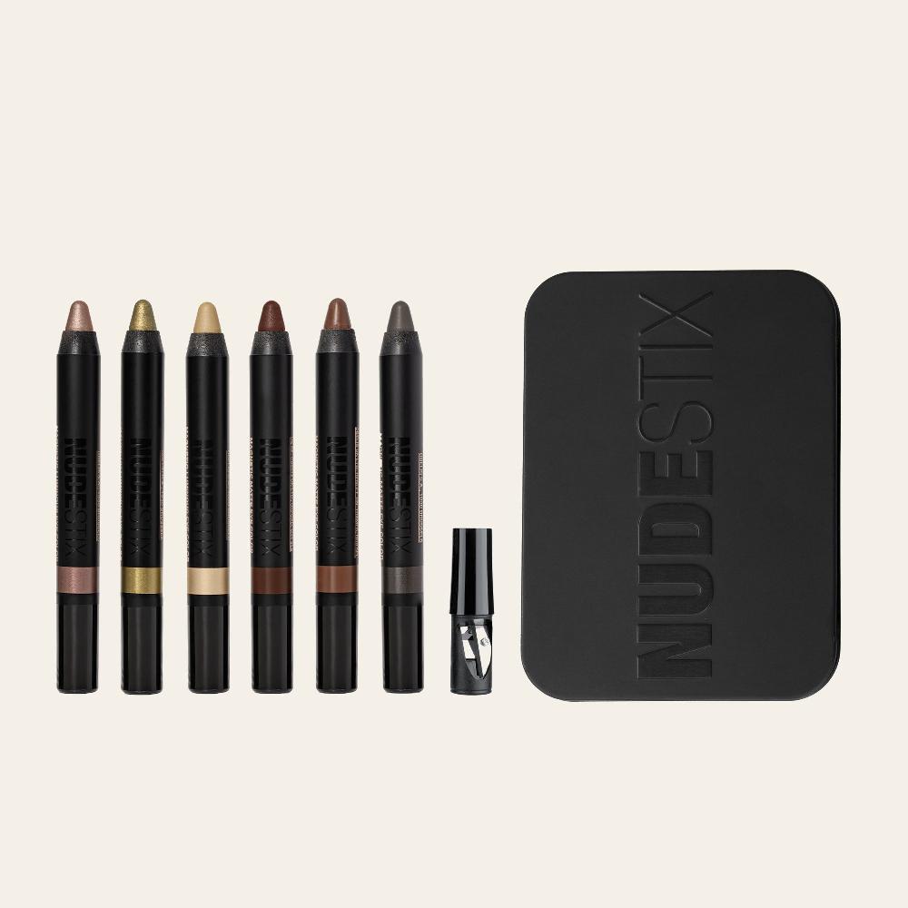 nudestix Nude Earth Eye Palette 6 Piece Kit